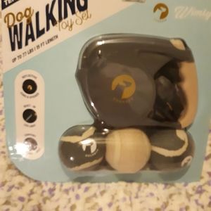 Dog Leash and Toy Set